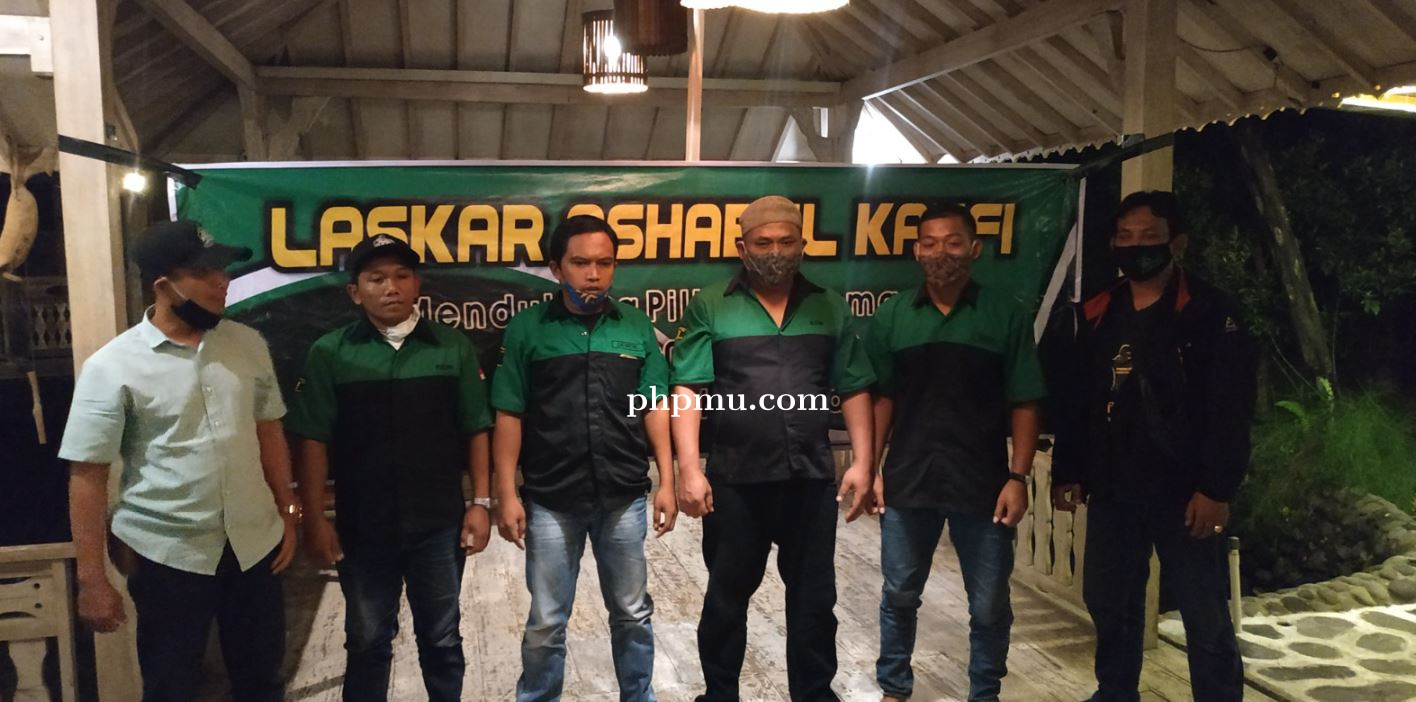 LASKAR ASHABUL KAHFI SLEMAN BERKOMITMEN MENJAGA KAMTIBMAS KABUPATEN SLEMAN KONDUSIF
